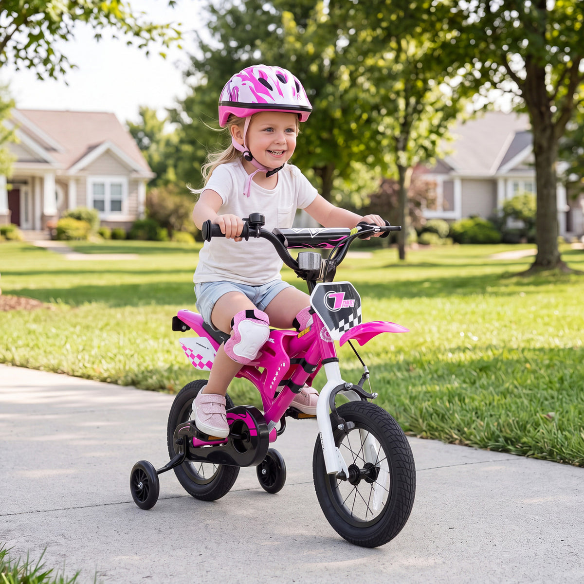 Kids Bike Motorcycle-Inspired for Boy Girl Ages 3-4 Years