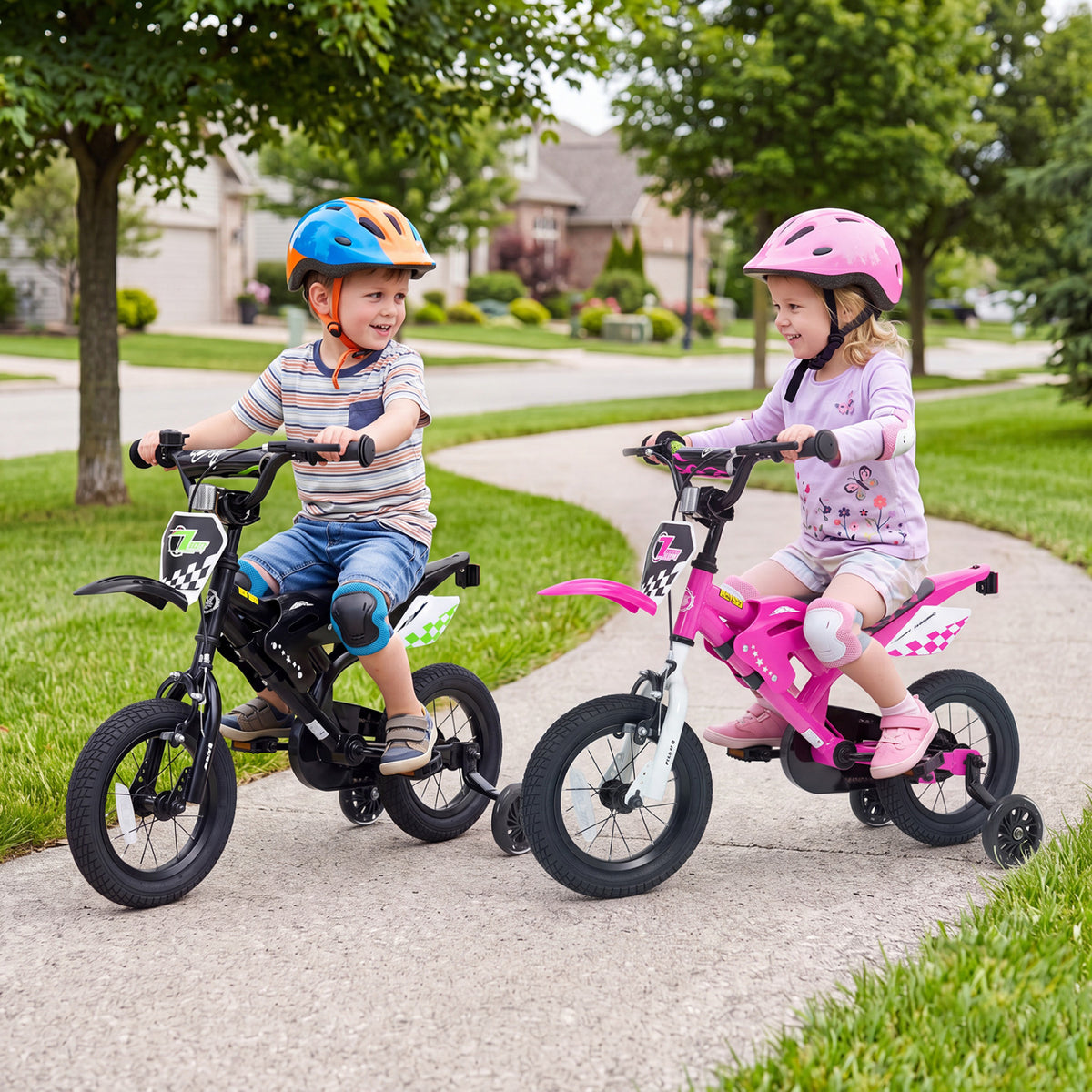 Kids Bike Motorcycle-Inspired for Boy Girl Ages 3-4 Years
