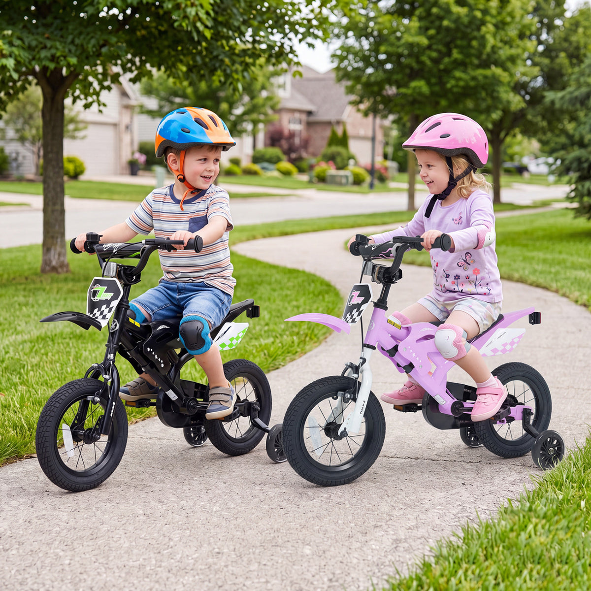 Kids Bike Motorcycle-Inspired for Boy Girl Ages 3-4 Years