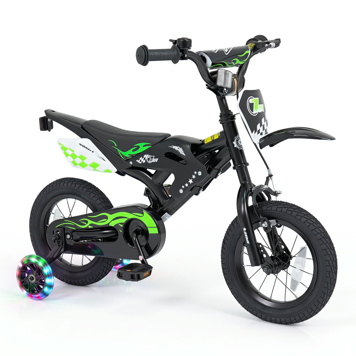 Vélo pour enfants inspiré d’une moto, pour garçons et filles de 3 à 4 ans