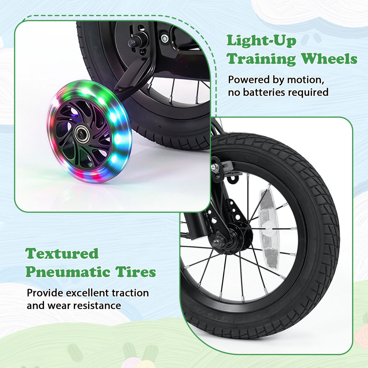Kids Bike Motorcycle-Inspired for Boy Girl Ages 3-4 Years