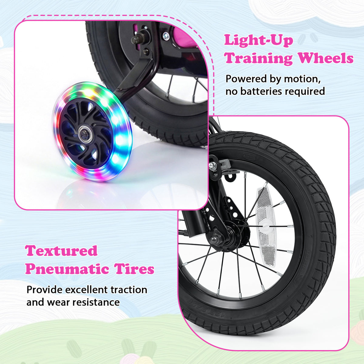 Kids Bike Motorcycle-Inspired for Boy Girl Ages 3-4 Years