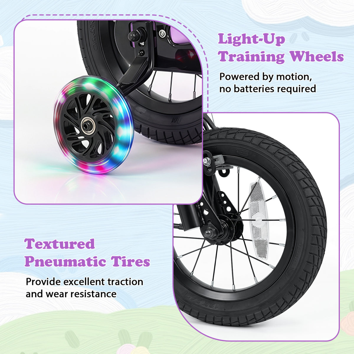 Kids Bike Motorcycle-Inspired for Boy Girl Ages 3-4 Years