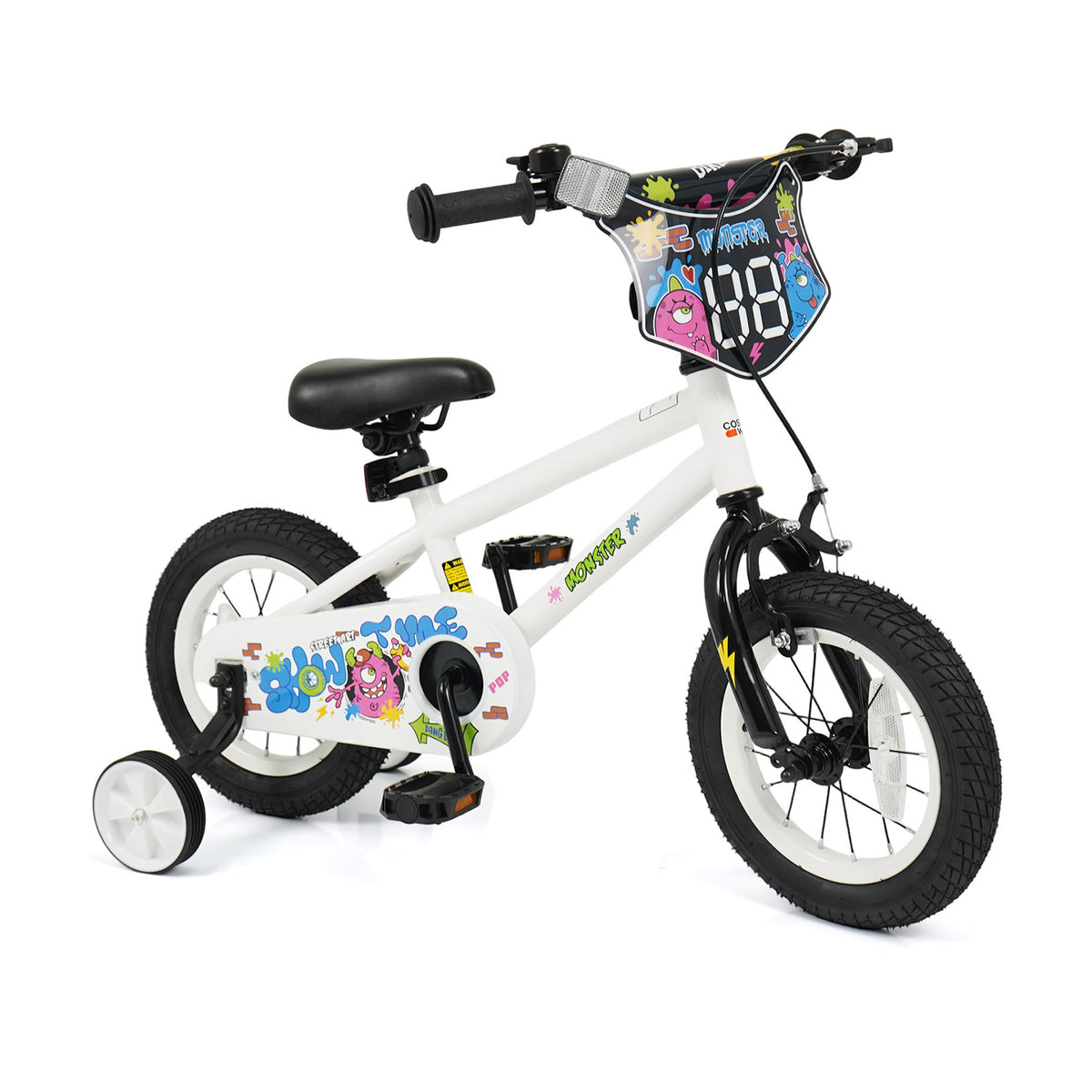 Vélo pour enfant avec petites roues pour 3-4 ans - Street Art Time