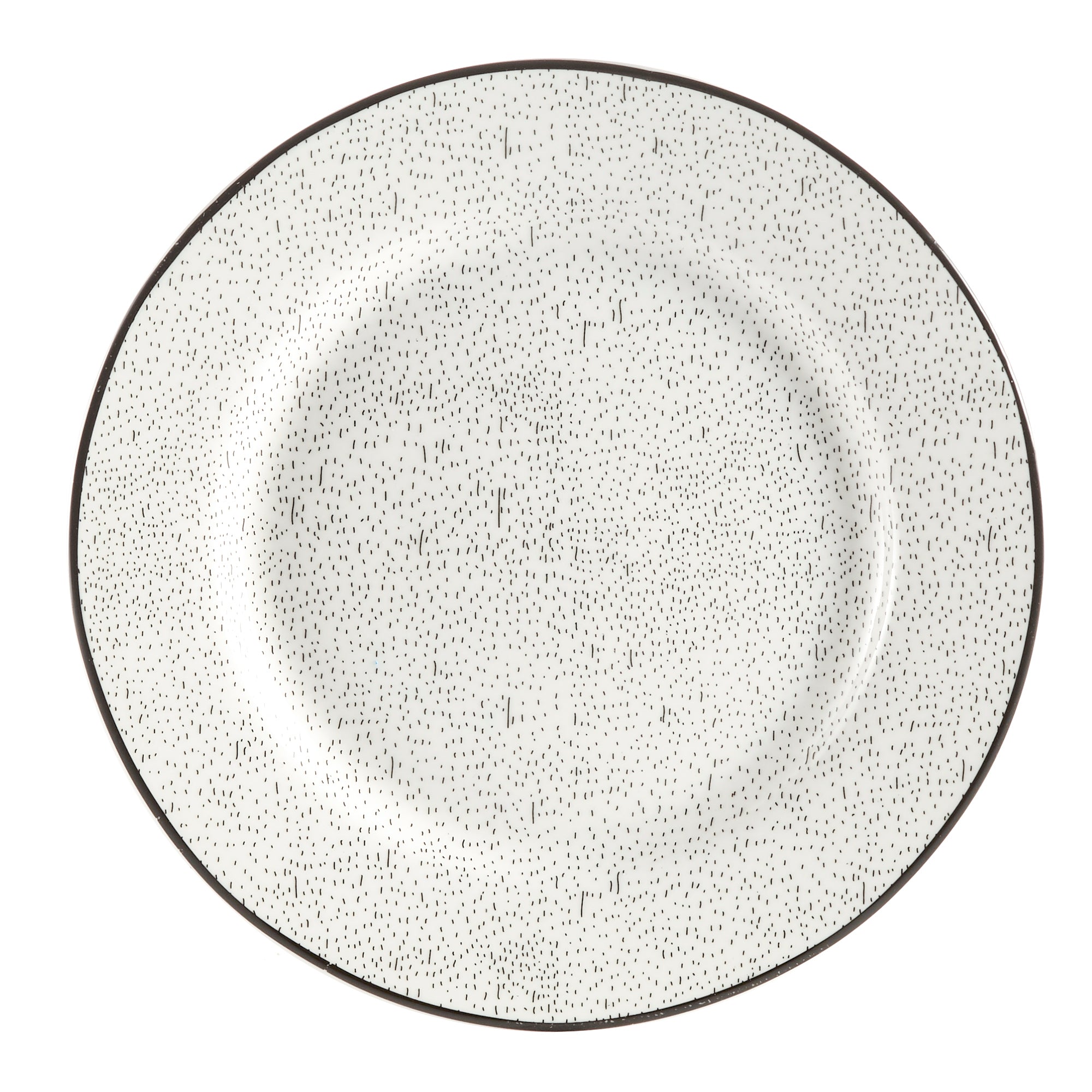12pc Porcelain Dinnerware Set - Black & White Sketch-Dinnerware-DECOROLALA