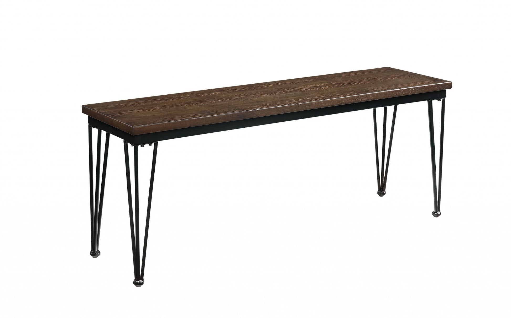 13" Brown and Black Dining bench-Benches-DECOROLALA