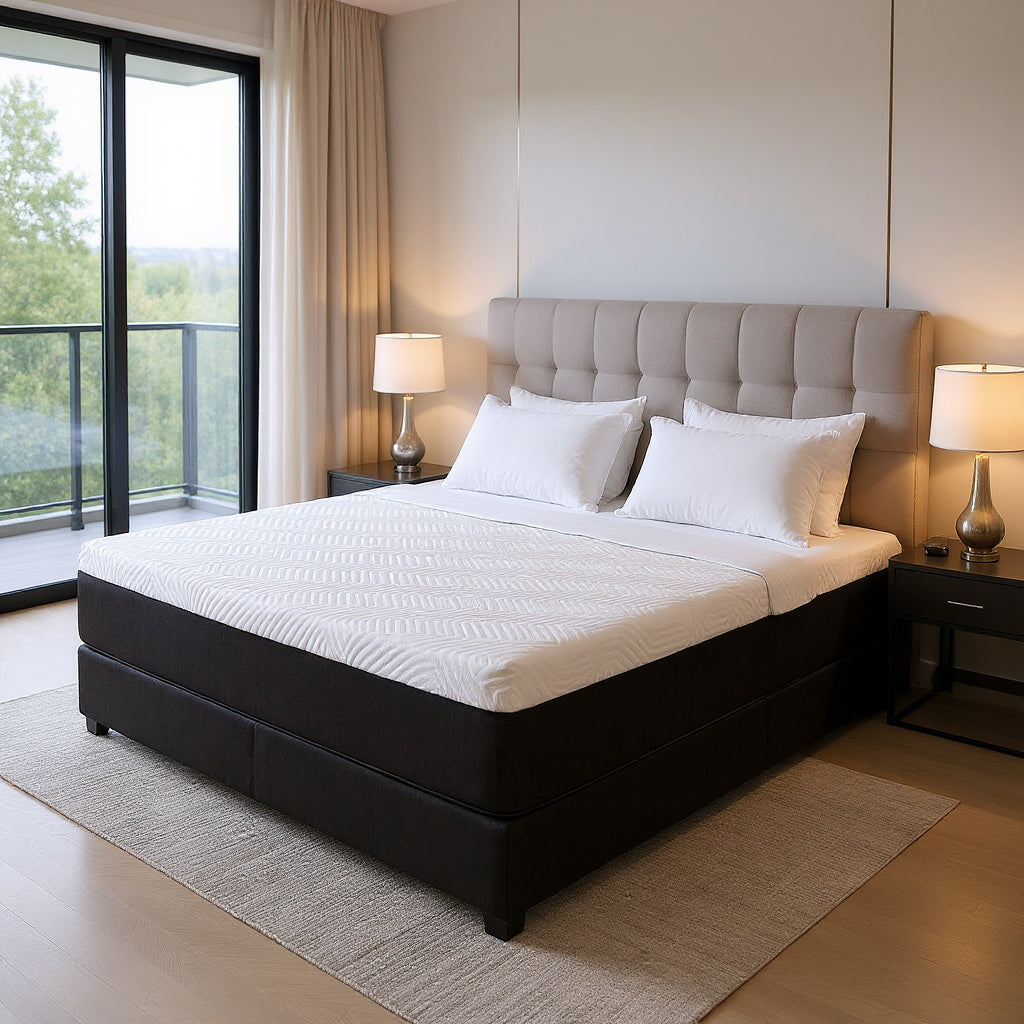 13" Hybrid Pocket Coil Gel Memory Foam Mattress-Hybrid Mattresses-DECOROLALA