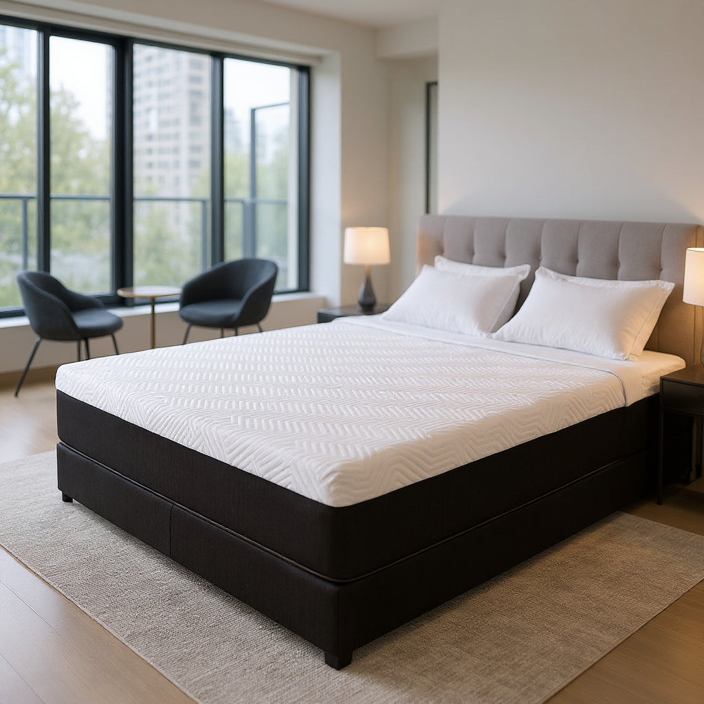 13" Hybrid Pocket Coil Gel Memory Foam Mattress-Hybrid Mattresses-DECOROLALA