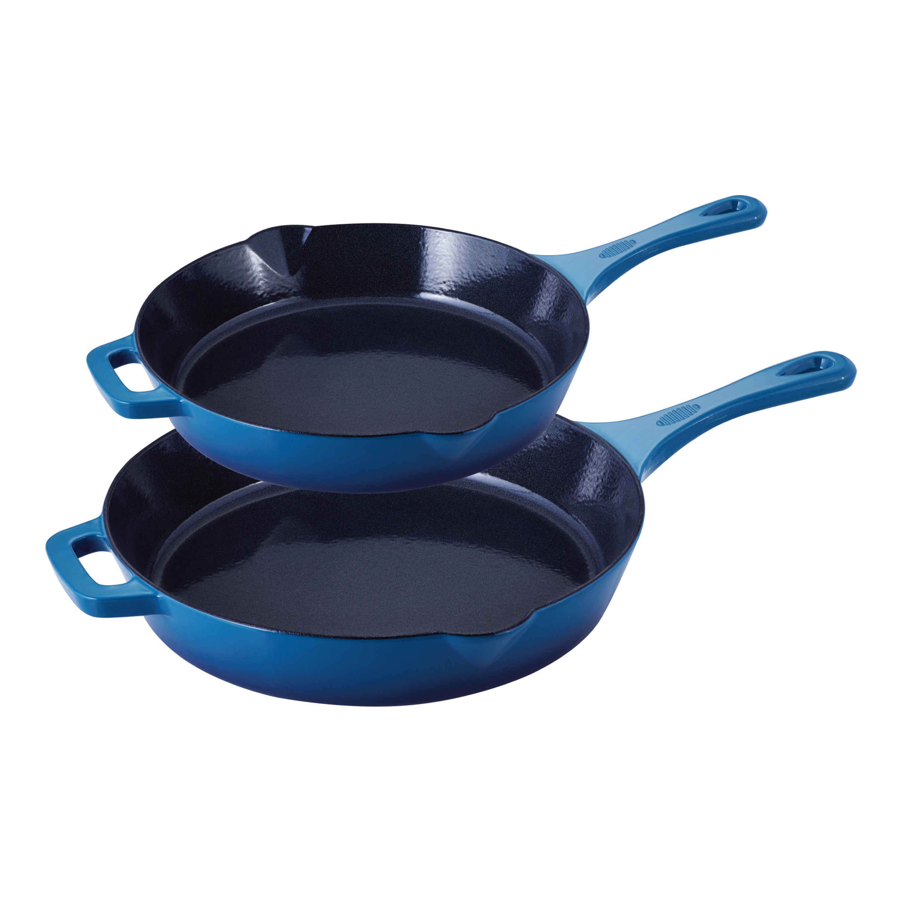HENCKELS 2 Piece Cast Iron Frying Pan Set-n/a-DECOROLALA