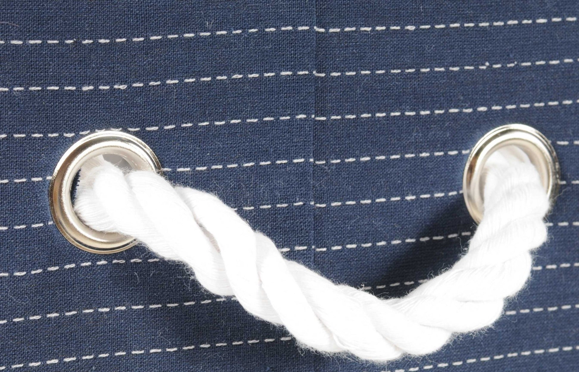 13.5" X 17" X 22.5" Blue Fabric Basket With Bow Decoration Set Of 5-Organizers-DECOROLALA