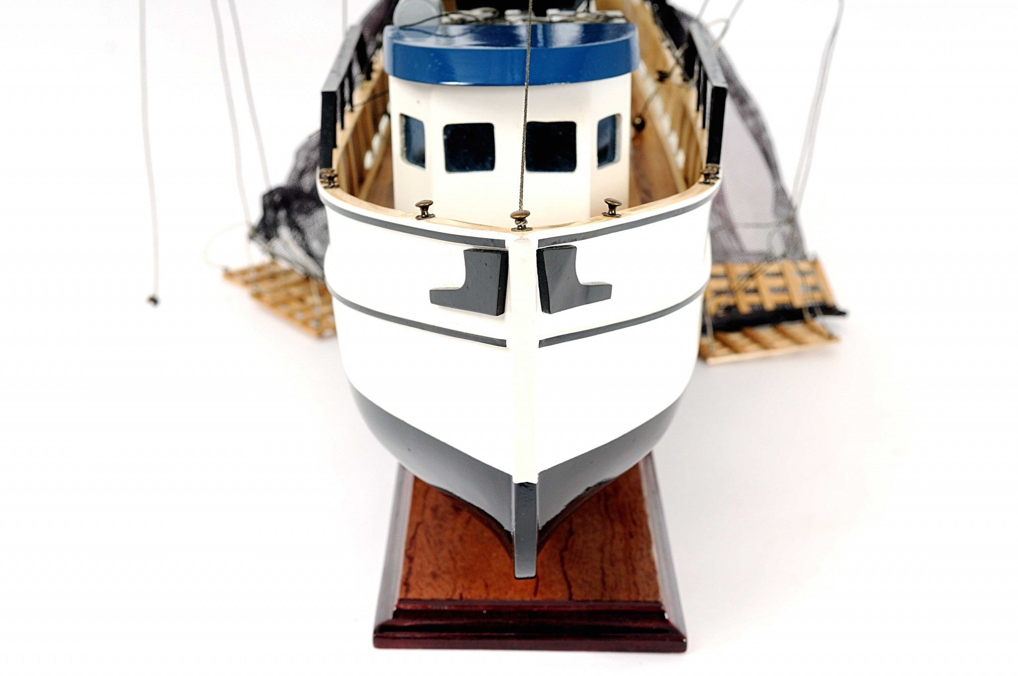 13.5" X 25" X 22" Shrimp Boat-Sculptures-DECOROLALA