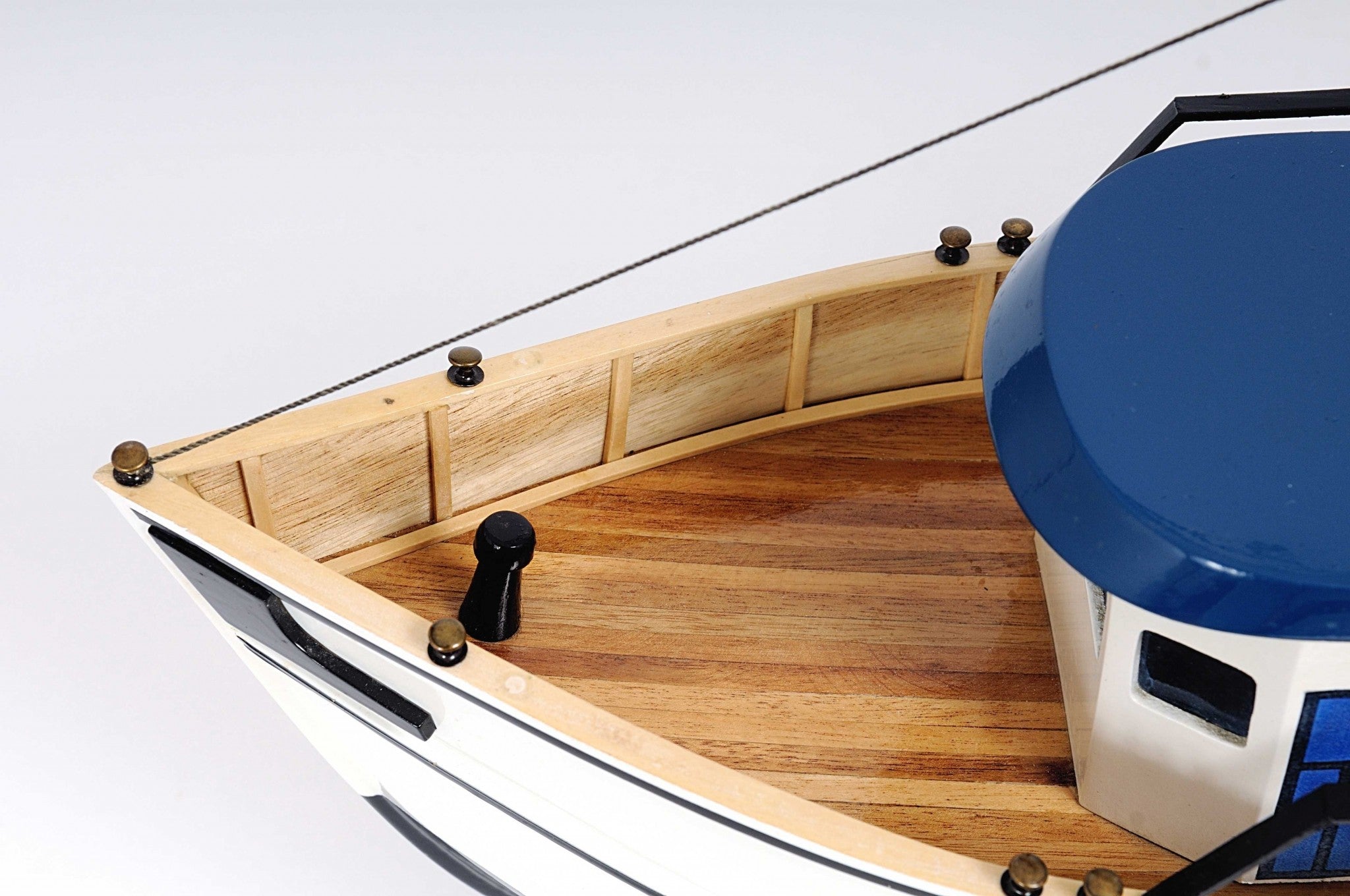 13.5" X 25" X 22" Shrimp Boat-Sculptures-DECOROLALA