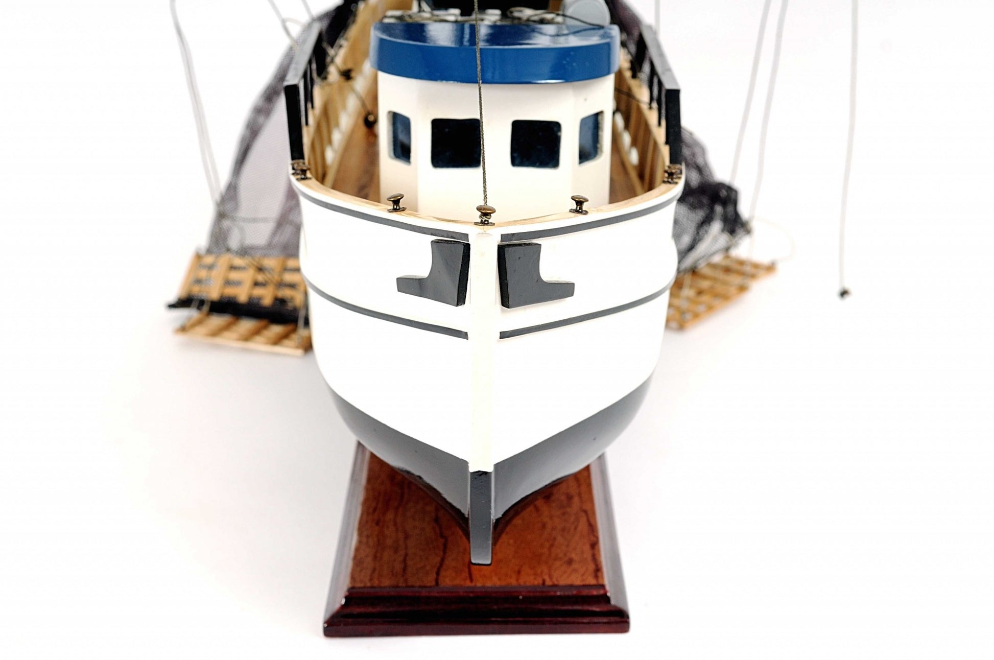 13.5" X 25" X 22" Shrimp Boat-Sculptures-DECOROLALA