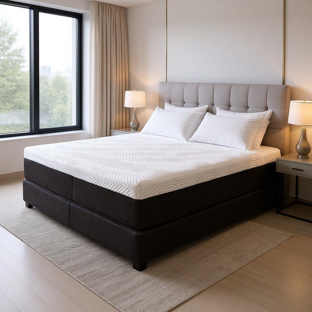 14" Hybrid Pocket Coil Copper Infused Gel Memory Foam Mattress-Hybrid Mattresses-DECOROLALA