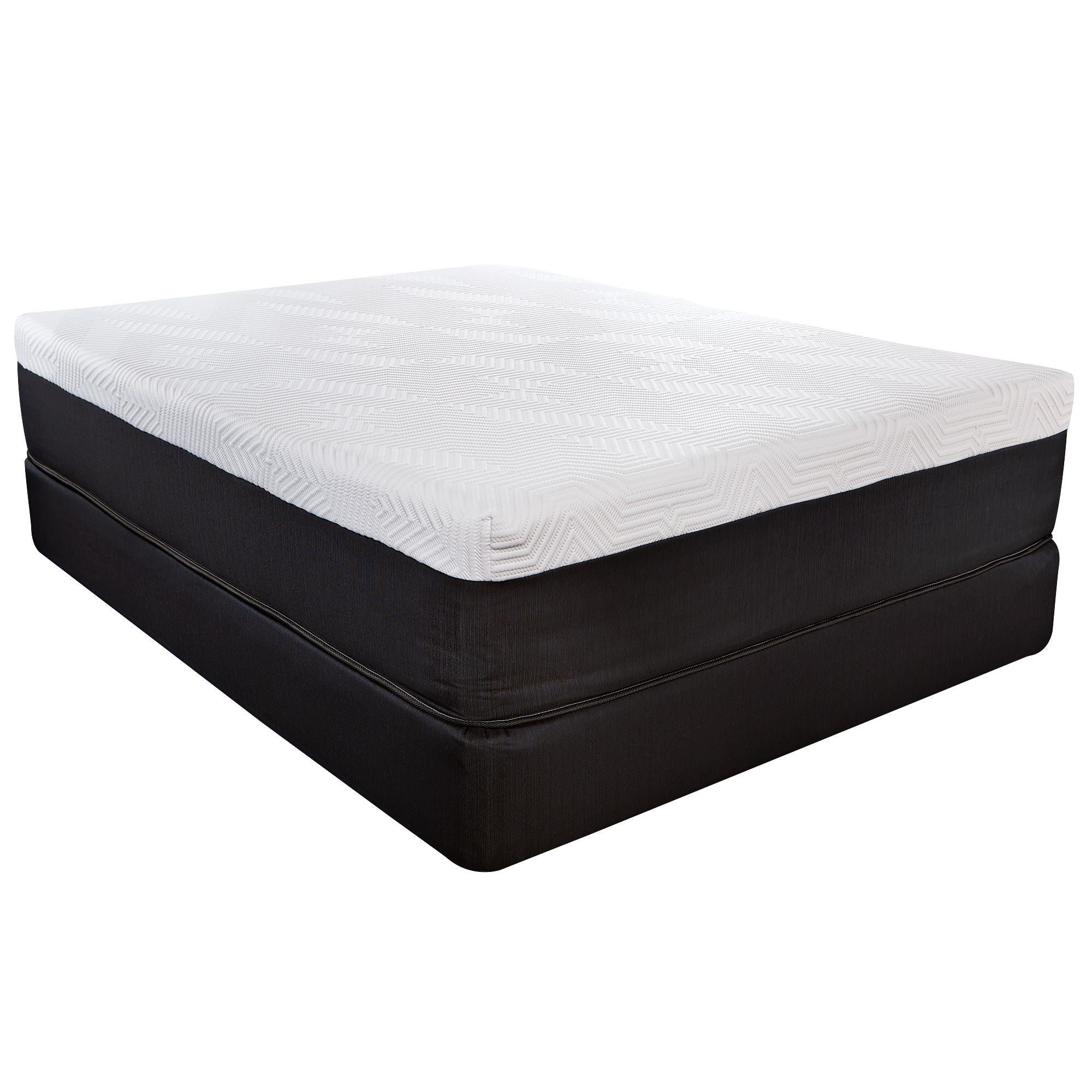 14" Hybrid Pocket Coil Copper Infused Gel Memory Foam Mattress-Hybrid Mattresses-DECOROLALA