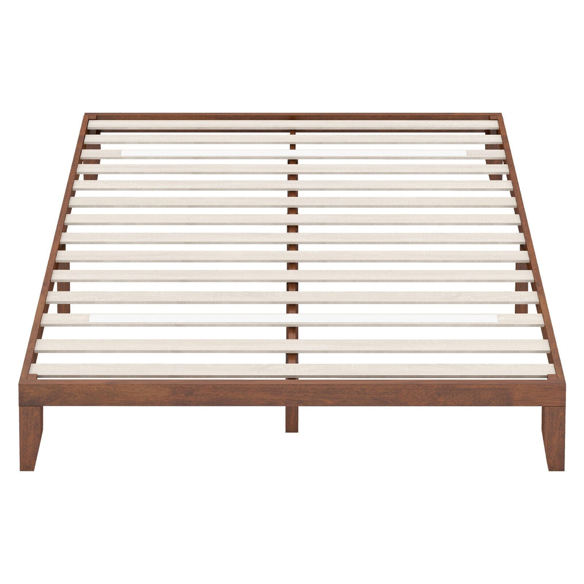 14 Inch King Size Wood Platform Bed Frame-Simple Bed Frame-DECOROLALA