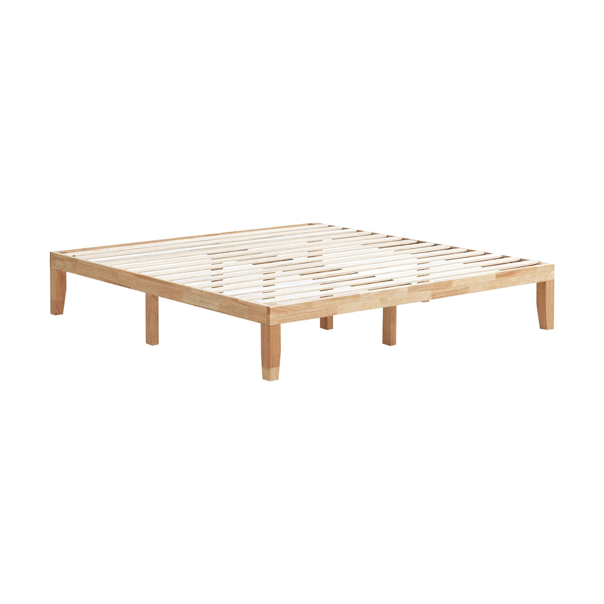 14 Inch King Size Wood Platform Bed Frame-Simple Bed Frame-DECOROLALA