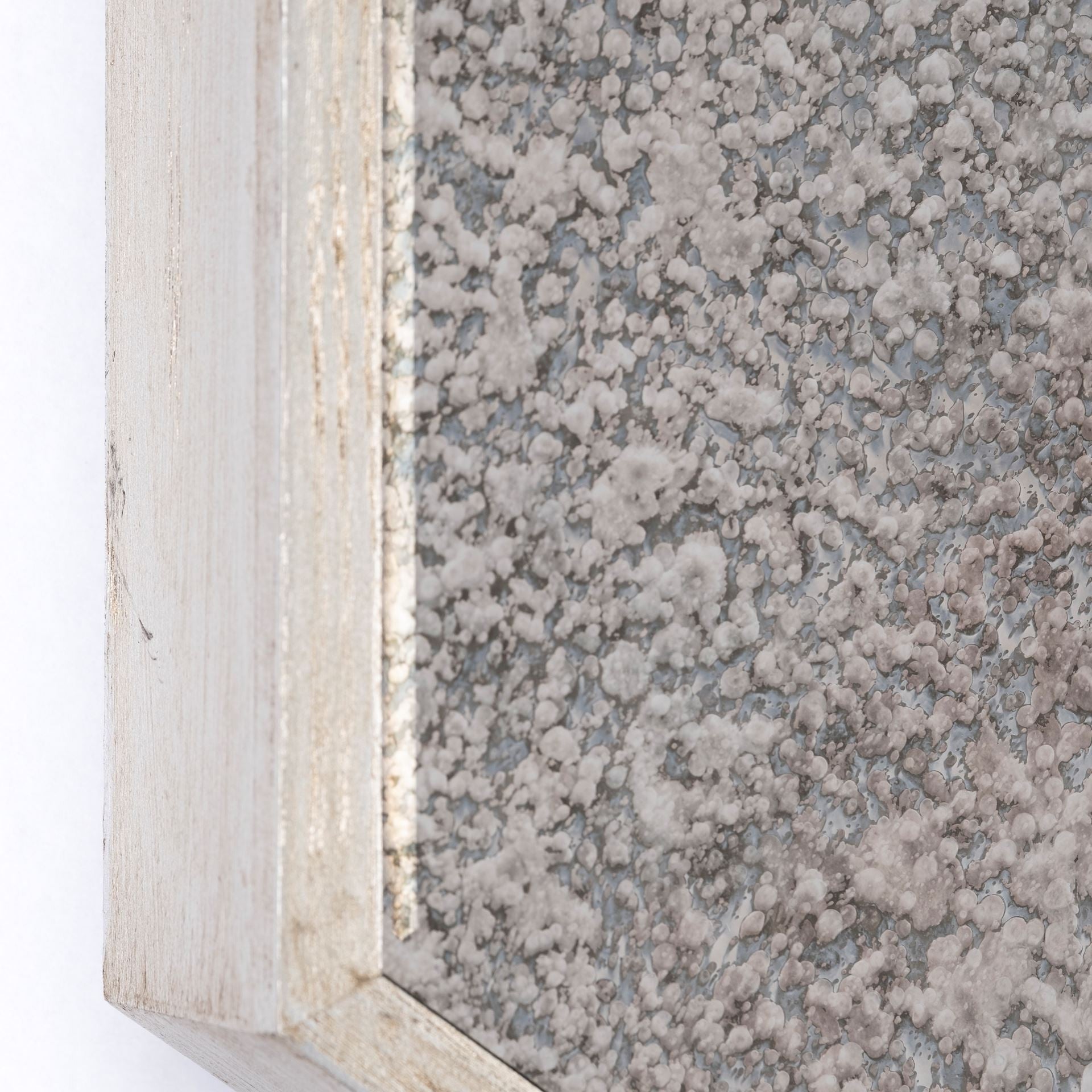 14" Natural Novelty Wood Framed Accent Mirror-Mirrors-DECOROLALA