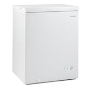 141 L/5 Cu.Ft Compact Chest Freezer with 7-Gear Adjustable Temperature-White-Freezers-DECOROLALA
