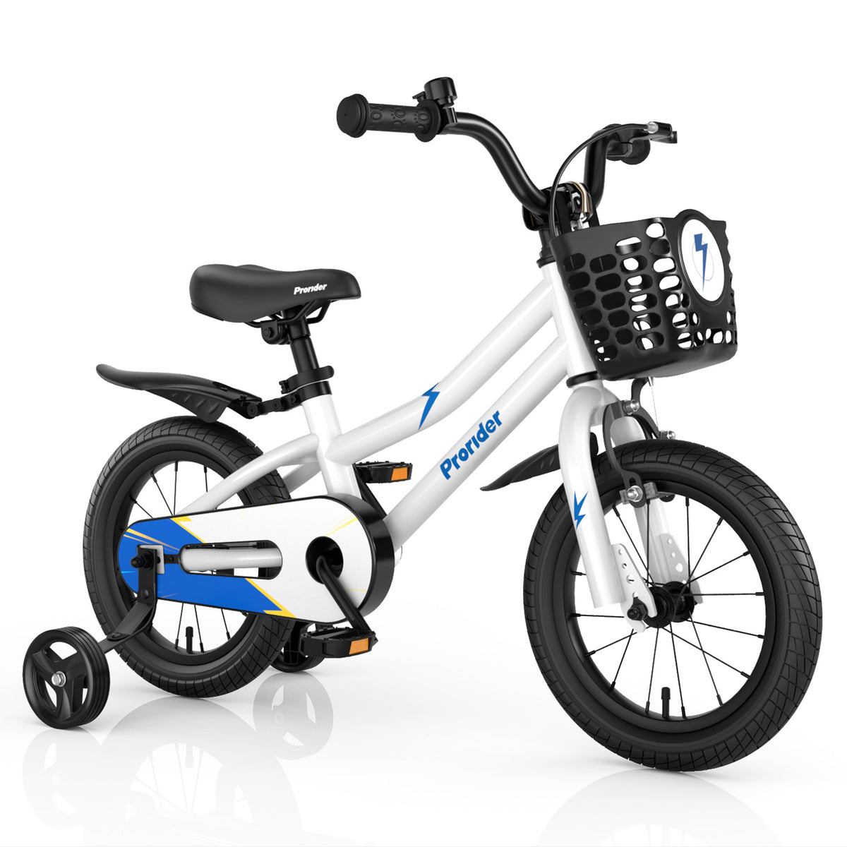 Kids Bike with 2 Training Wheels for 3-5 Years Old