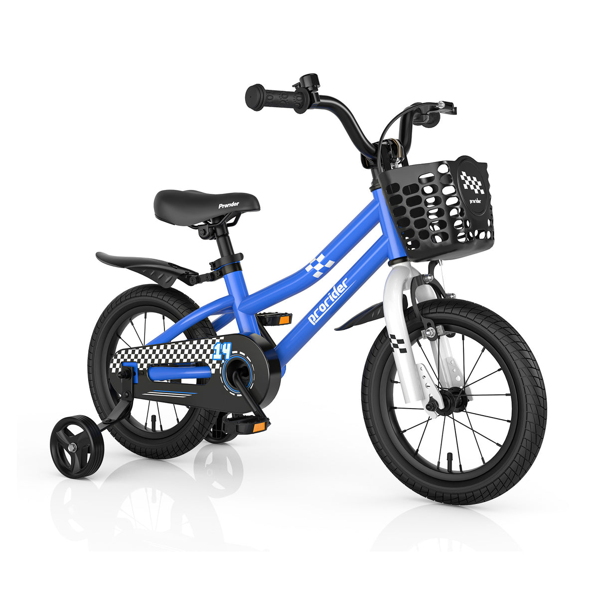 Vélo pour enfants avec 2 roues stabilisatrices, pour les 3 à 5 ans