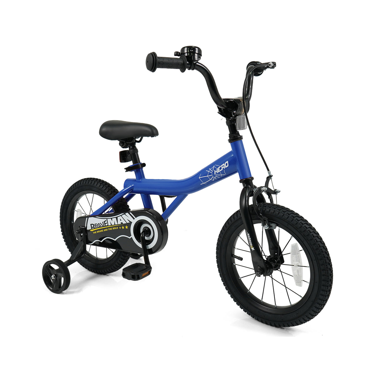 Vélo pour enfants avec roues stabilisatrices amovibles - Héros courageux