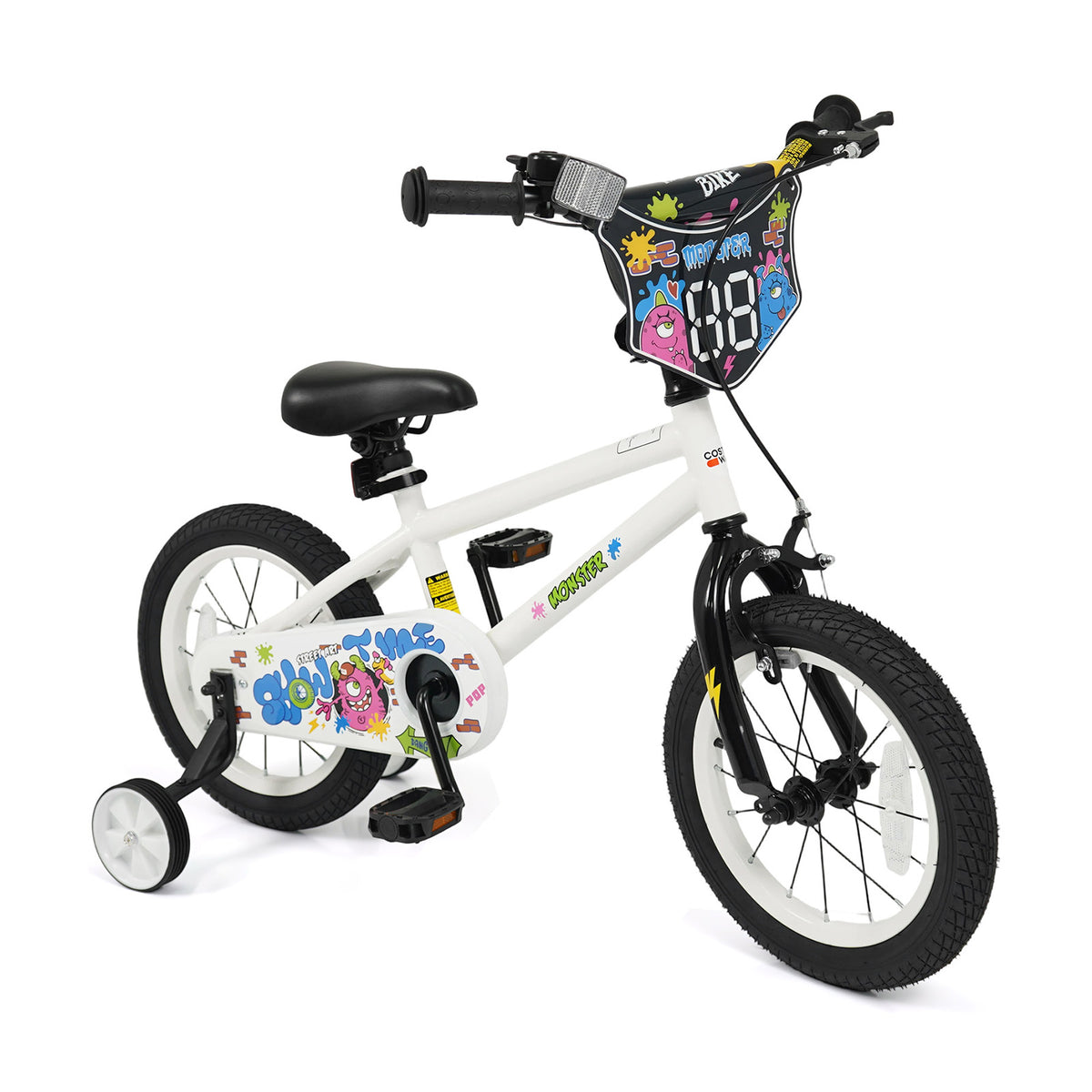 Vélo pour enfant avec petites roues pour 3-4 ans - Street Art Time