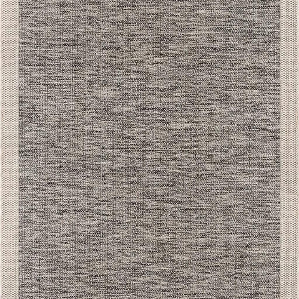 15' Beige And Gray Abstract Runner Rug-Area Rugs-DECOROLALA
