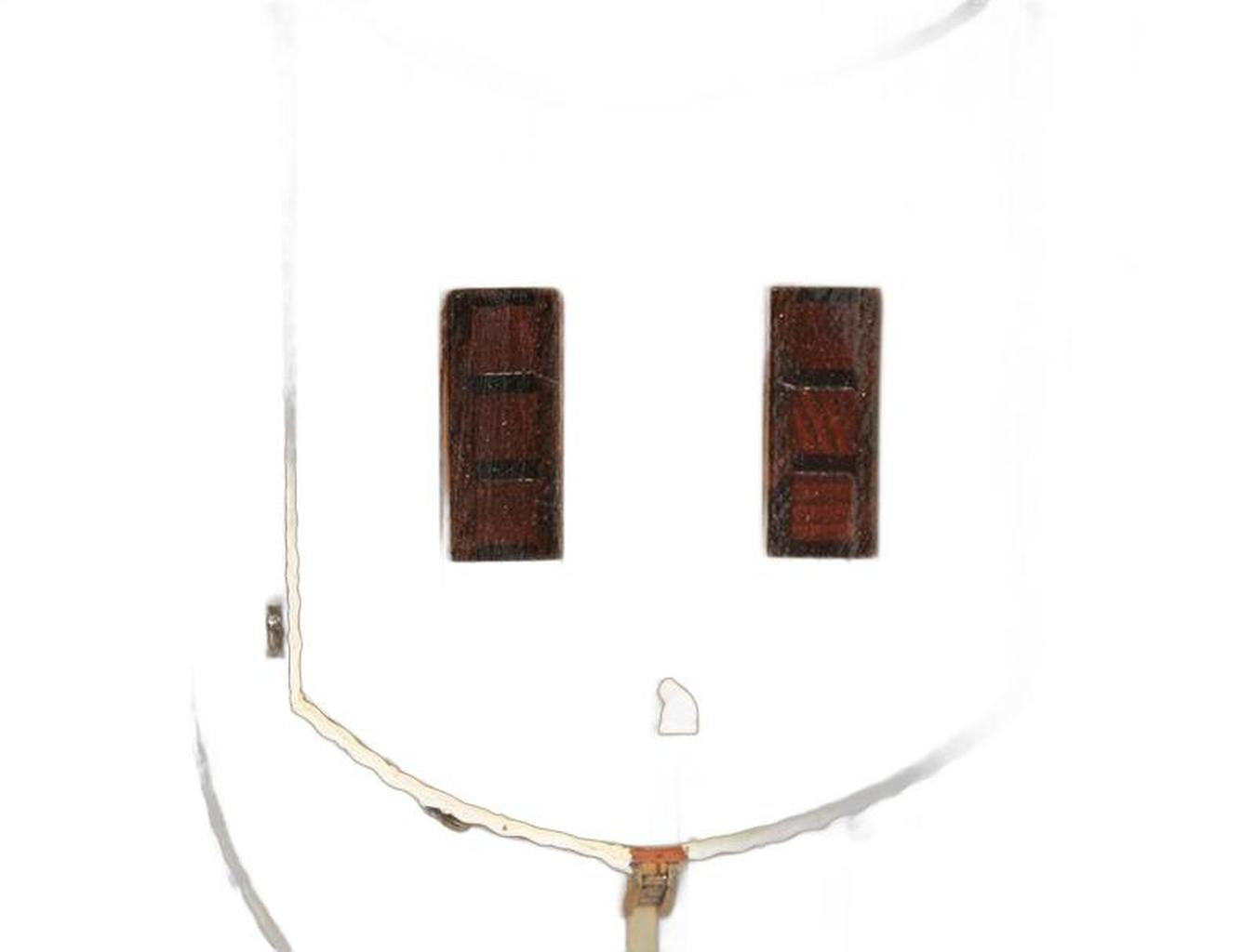 15" Black and Red Normandie Large Boat Hand Painted Decorative Boat-Sculptures-DECOROLALA