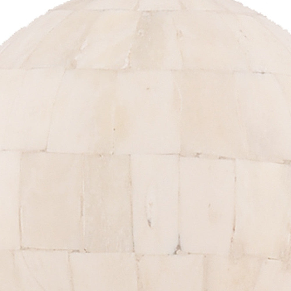 15" Bone Metal Hand Painted Figurine Tabletop Sculpture-Sculptures-DECOROLALA