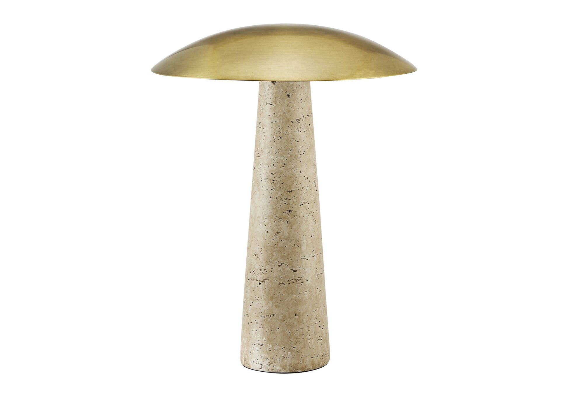 15" LED Table Lamp - Resin Base and Metal Dome Shade-Table lamp-DECOROLALA