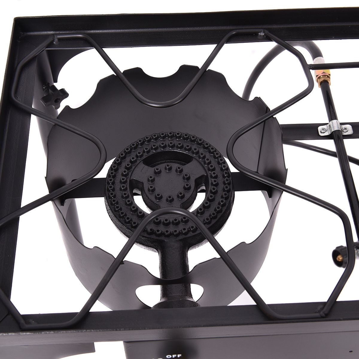 150 000 BTU Double Burner Outdoor Stove BBQ Grill-Outdoor Grills-DECOROLALA