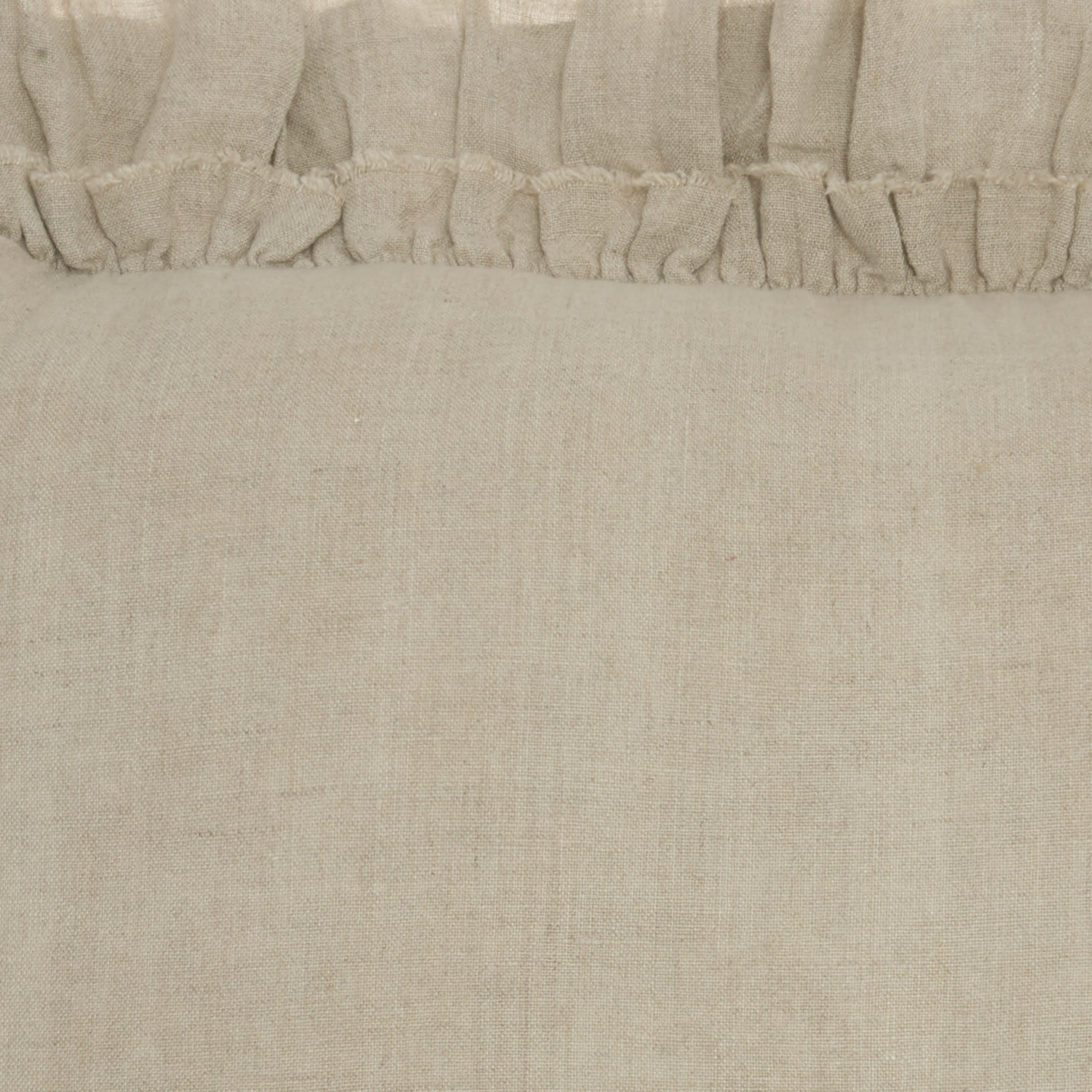 16" Beige Linen Throw Pillow-Accent Throw Pillows-DECOROLALA