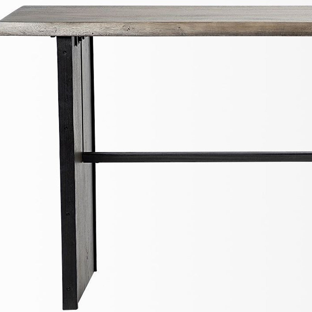 16" Brown Solid Wood Solid Console Table-Console Tables-DECOROLALA