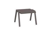 16" Taupe Aluminum End Table-End-Side Tables-DECOROLALA