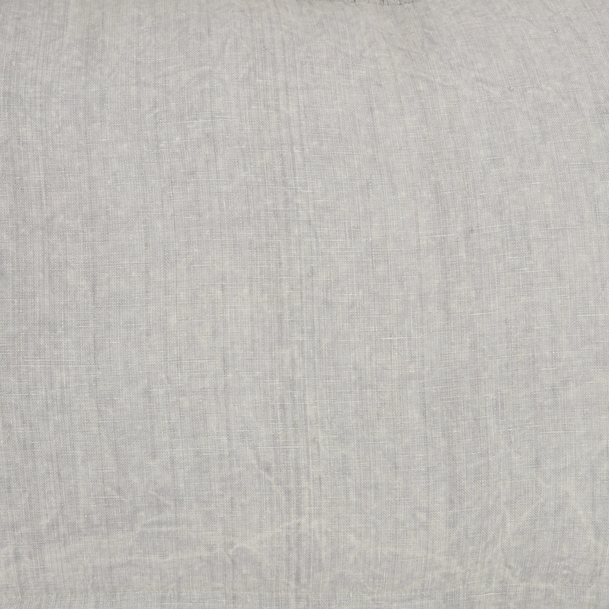 16" X 24" Gray Pillow With Ruffled Edges-Accent Throw Pillows-DECOROLALA