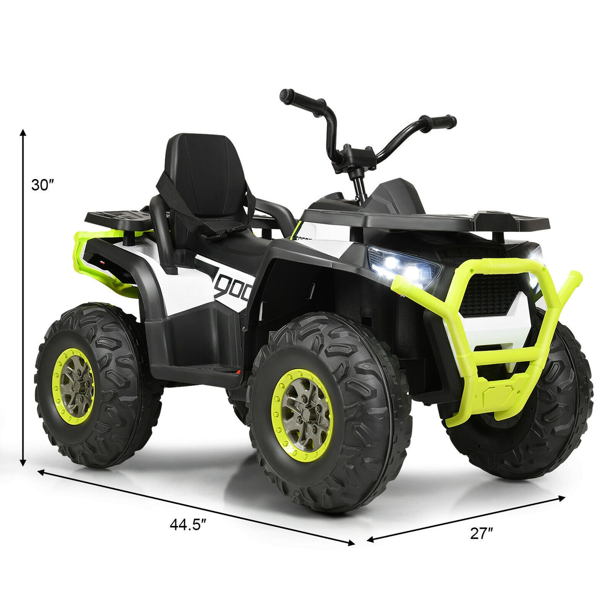 12 V Kids Electric 4-Wheeler ATV Quad with MP3 and LED Lights
