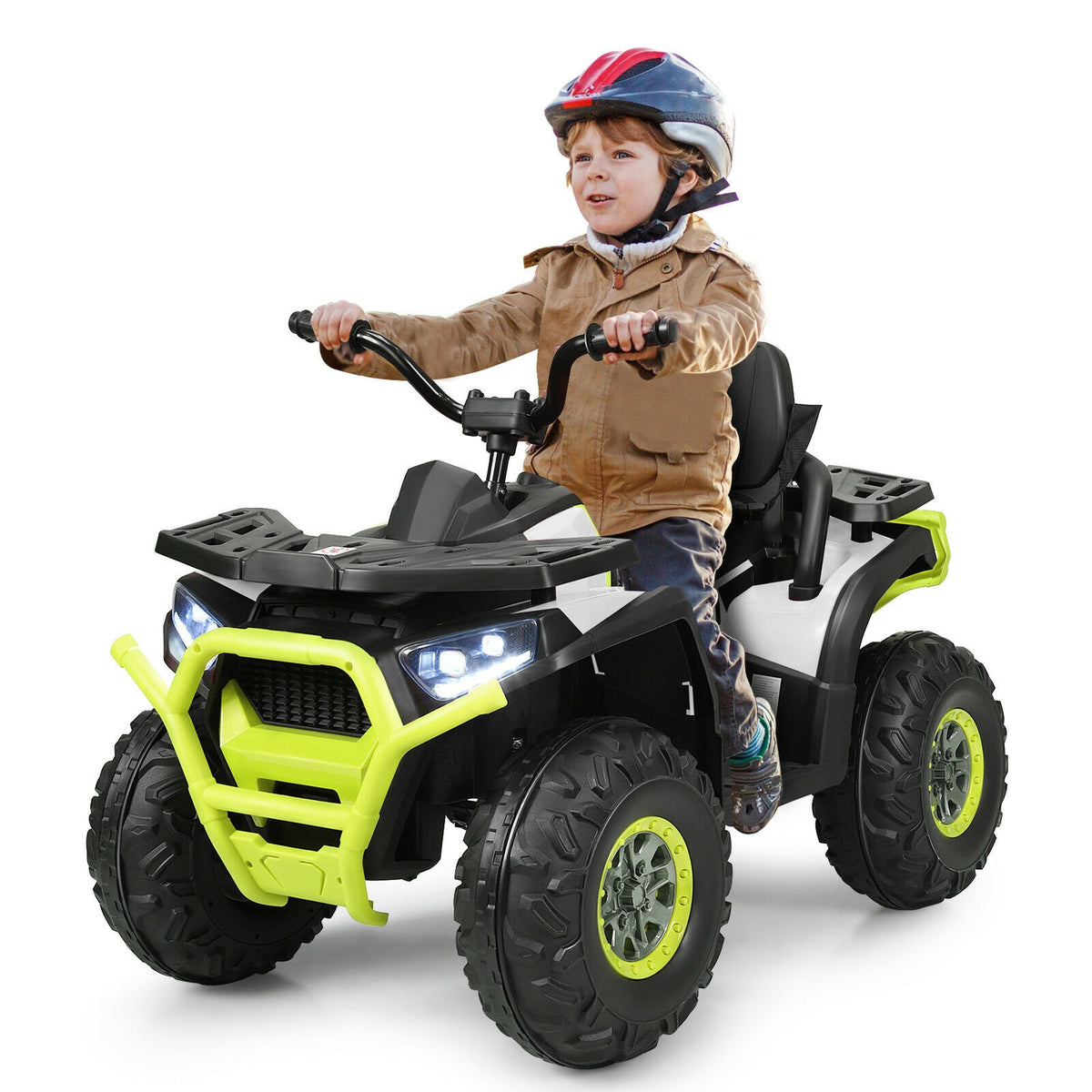 12 V Kids Electric 4-Wheeler ATV Quad with MP3 and LED Lights