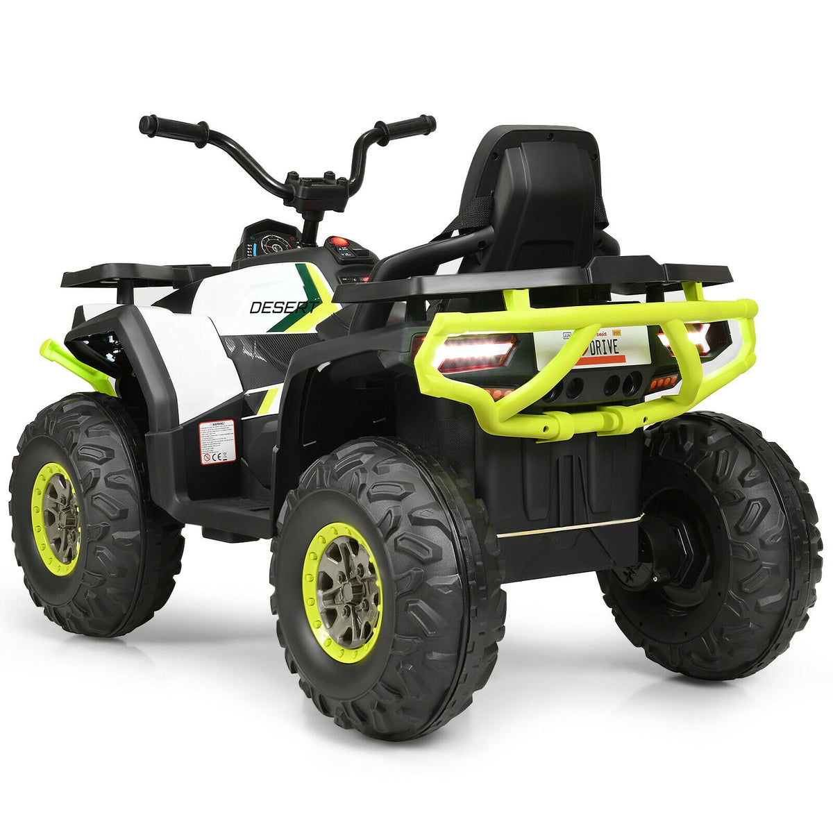 12 V Kids Electric 4-Wheeler ATV Quad with MP3 and LED Lights