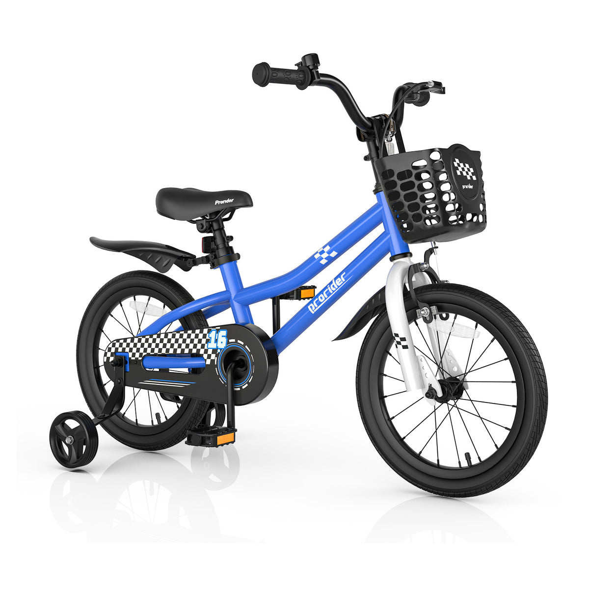 Vélo pour enfants avec roues stabilisatrices amovibles