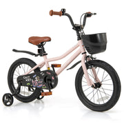 Vélo pour enfants avec panier et guidon réglable pour les 4-7 ans