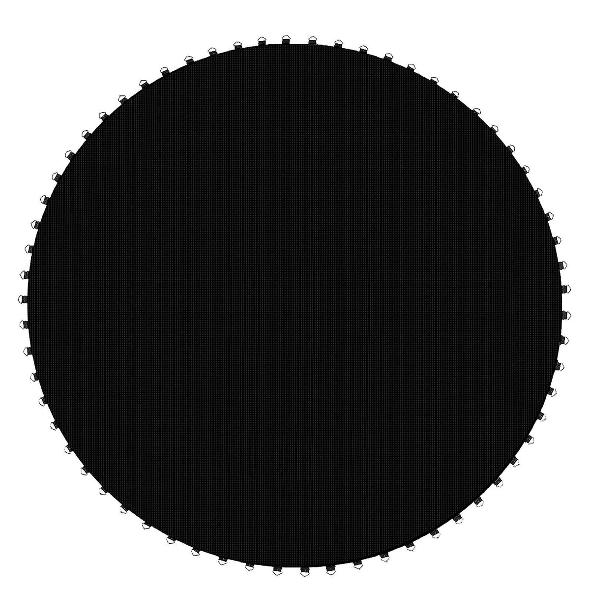 16ft Trampoline Replacement Jumping Mat - Black PP-Trampoline Accessories-DECOROLALA
