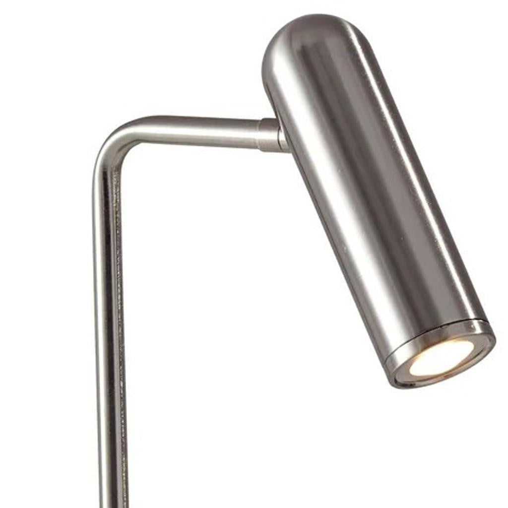 17" Brass Metal LED Desk Lamp With USB And Wireless Charging-Table Lamps-DECOROLALA