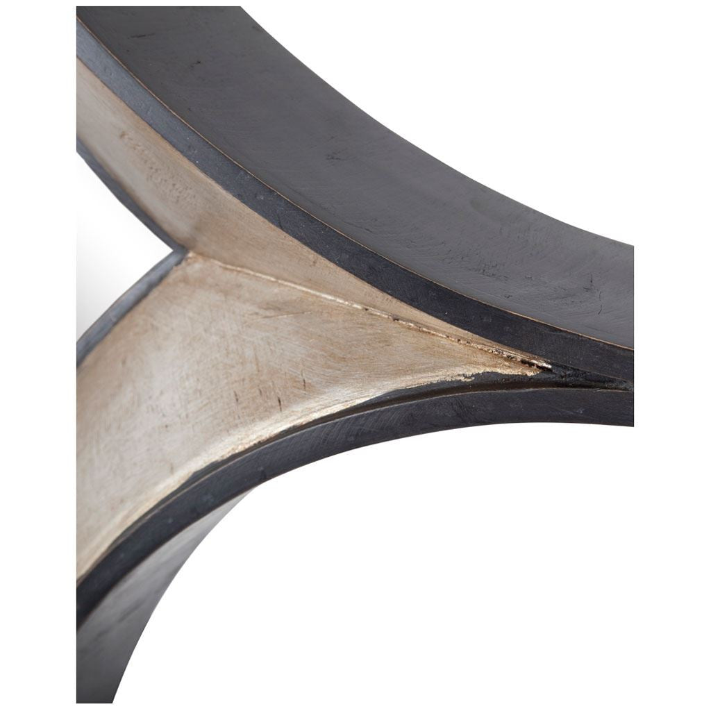 17" Dark Brown Diamond Framed Accent Mirror-Mirrors-DECOROLALA