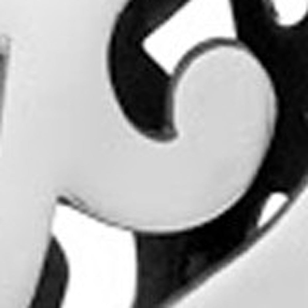 17" Silver Aluminum Square End Table-End-Side Tables-DECOROLALA