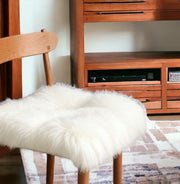 17" X 17" Off White Synthetic Solid Color Pad-Seat Cushions-DECOROLALA