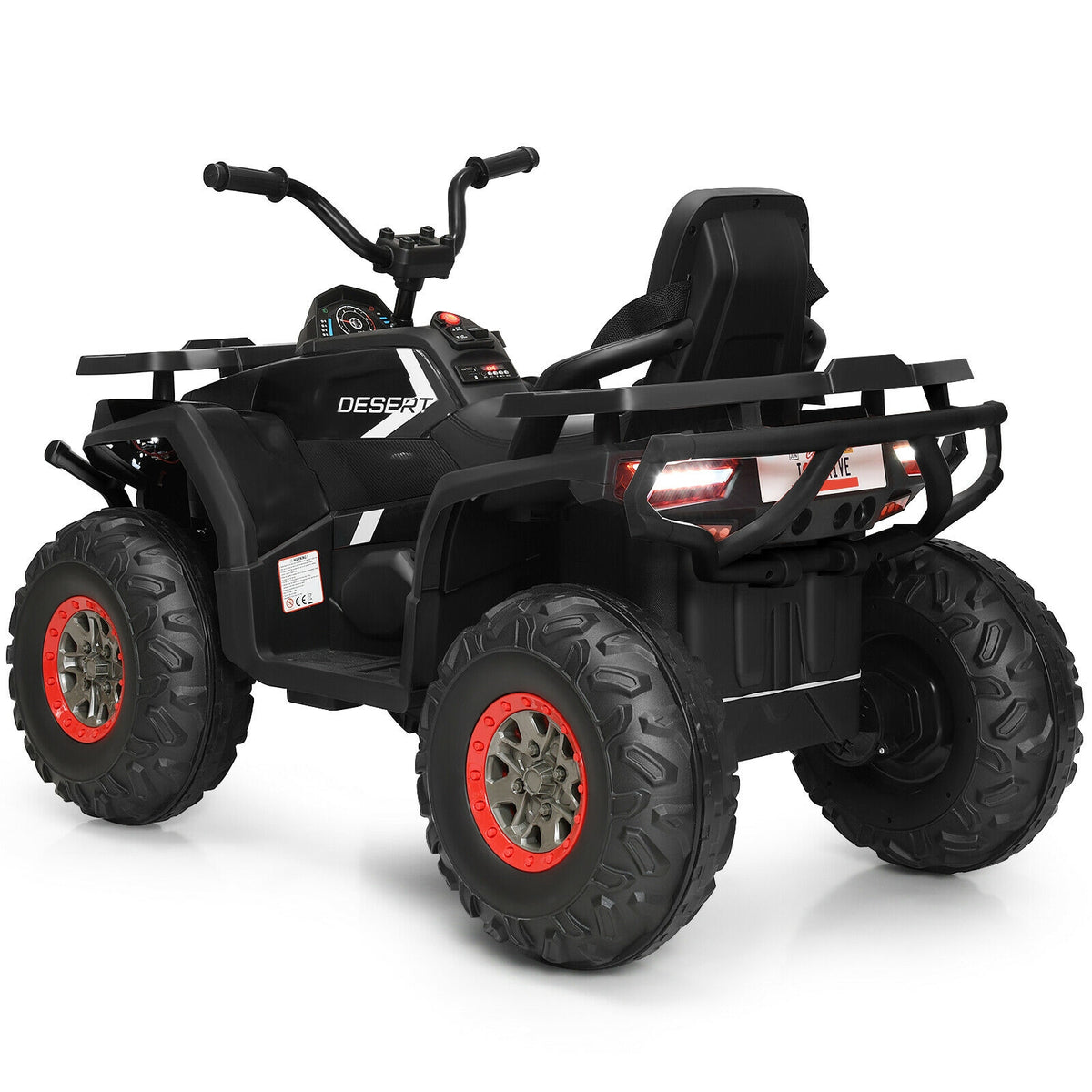 12 V Kids Electric 4-Wheeler ATV Quad with MP3 and LED Lights