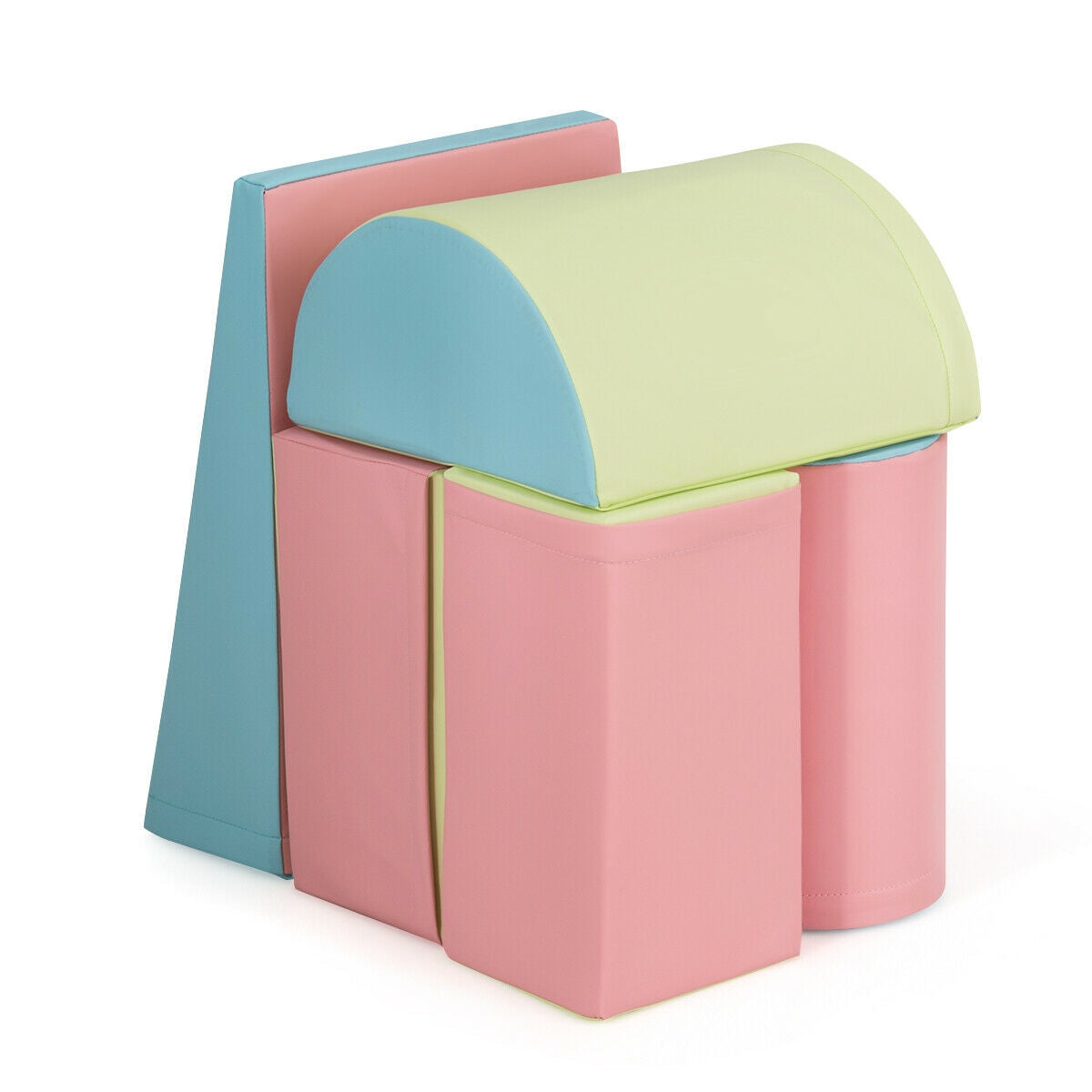 5-Piece Set Climb Activity Play Safe Foam Blocks
