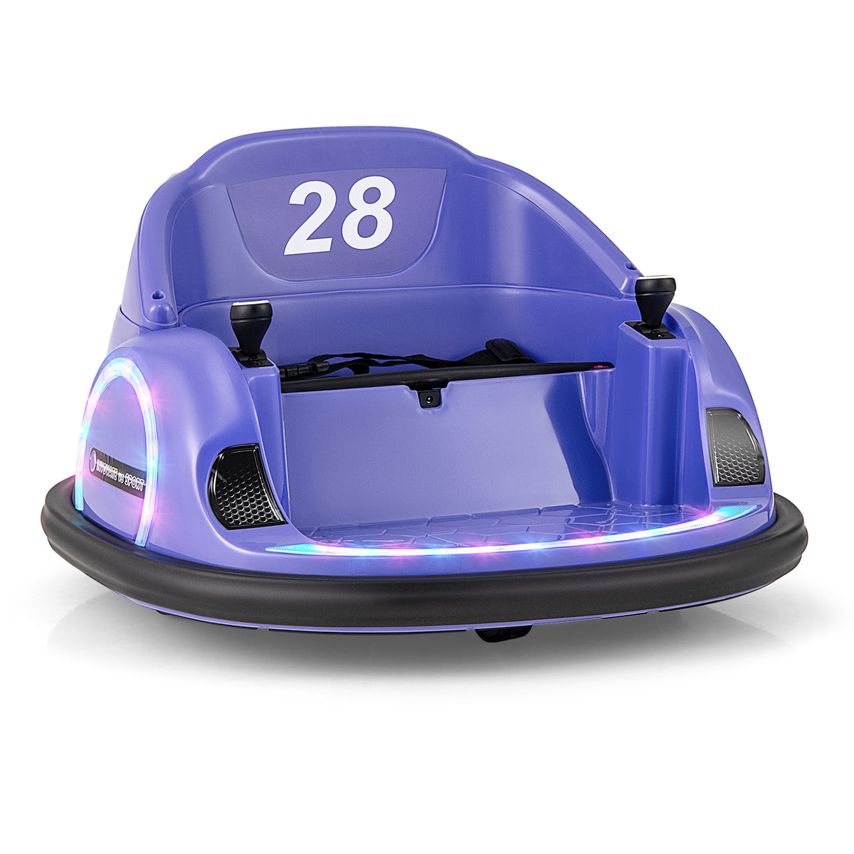 12V 360° Ride on Bumper Car for Toddlers with Remote Control