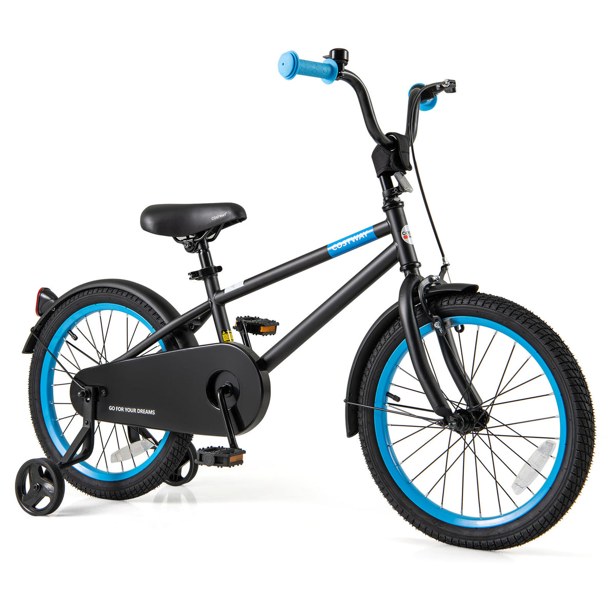 Kids Bike with Adjustable Handlebar and Saddle